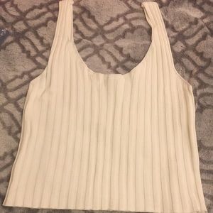 Cropped sweater tank 🍂